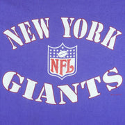 Champion - Blue New York Giants T-Shirt 1990s X-Large Vintage Retro Football