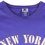 Champion - Blue New York Giants T-Shirt 1990s X-Large Vintage Retro Football