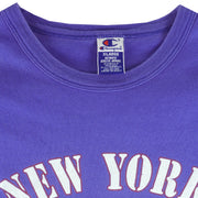 Champion - Blue New York Giants T-Shirt 1990s X-Large Vintage Retro Football
