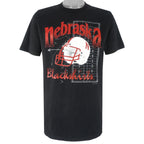 NCAA (ArtWears) - University of Nebraska Blackshirts T-Shirt 1994 Large Vintage College Football
