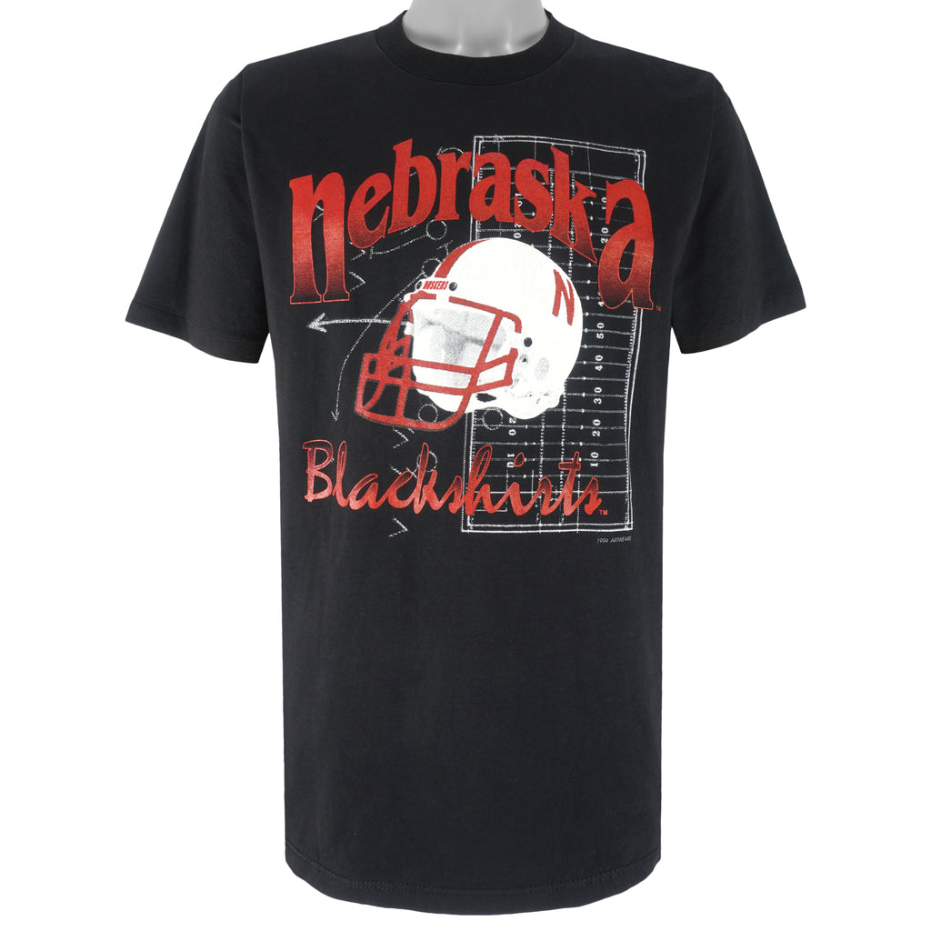 NCAA (ArtWears) - University of Nebraska Blackshirts T-Shirt 1994 Large Vintage College Football