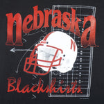 NCAA (ArtWears) - University of Nebraska Blackshirts T-Shirt 1994 Large Vintage College Football