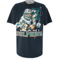 NFL - Miami Dolphins Big Logo T-Shirt 1990s X-Large Vintage Retro Football