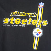 NFL (Logo Athletic) - Pittsburgh Steelers T-Shirt 1990s X-Large Vintage Retro Football