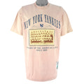 MLB - New York Yankees World Series Single Stitch T-Shirt 1990s X-Large Vintage Retro Baseball