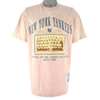 MLB - New York Yankees World Series Single Stitch T-Shirt 1990s X-Large Vintage Retro Baseball