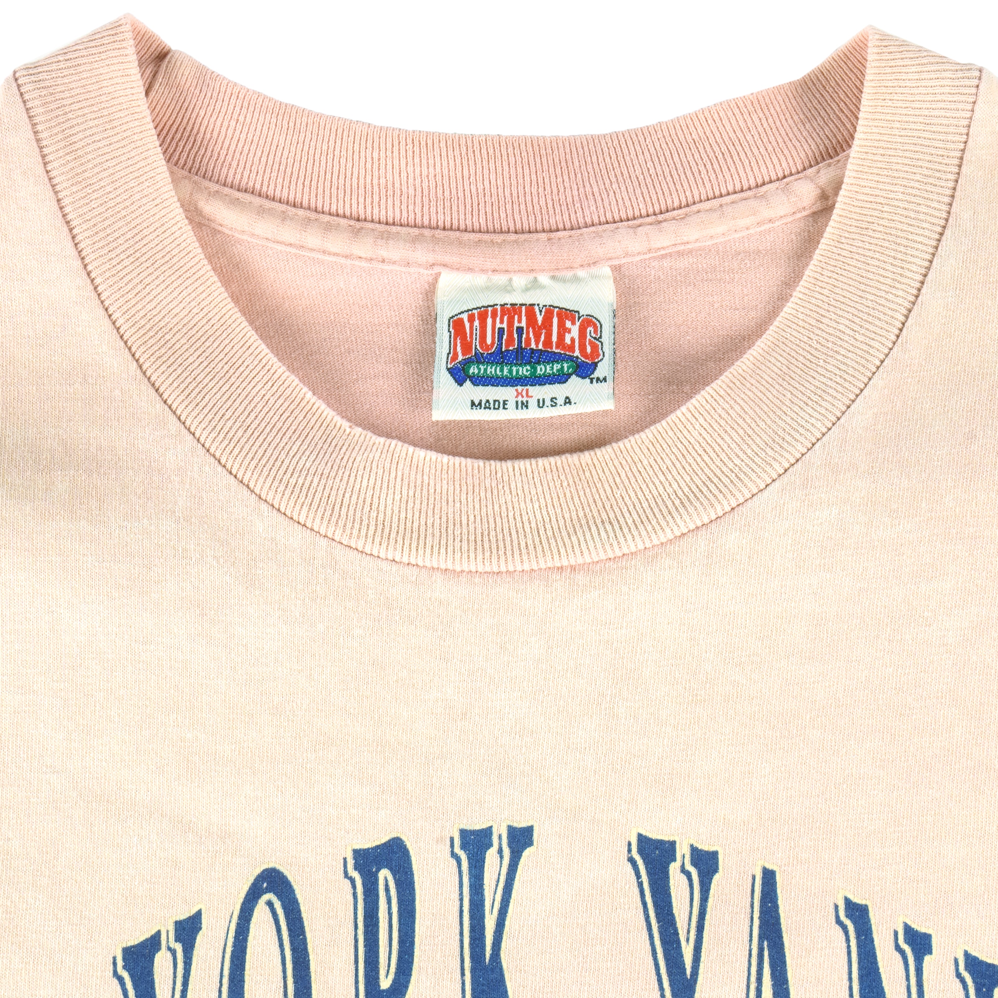 MLB - New York Yankees World Series Single Stitch T-Shirt 1990s X-Large Vintage Retro Baseball