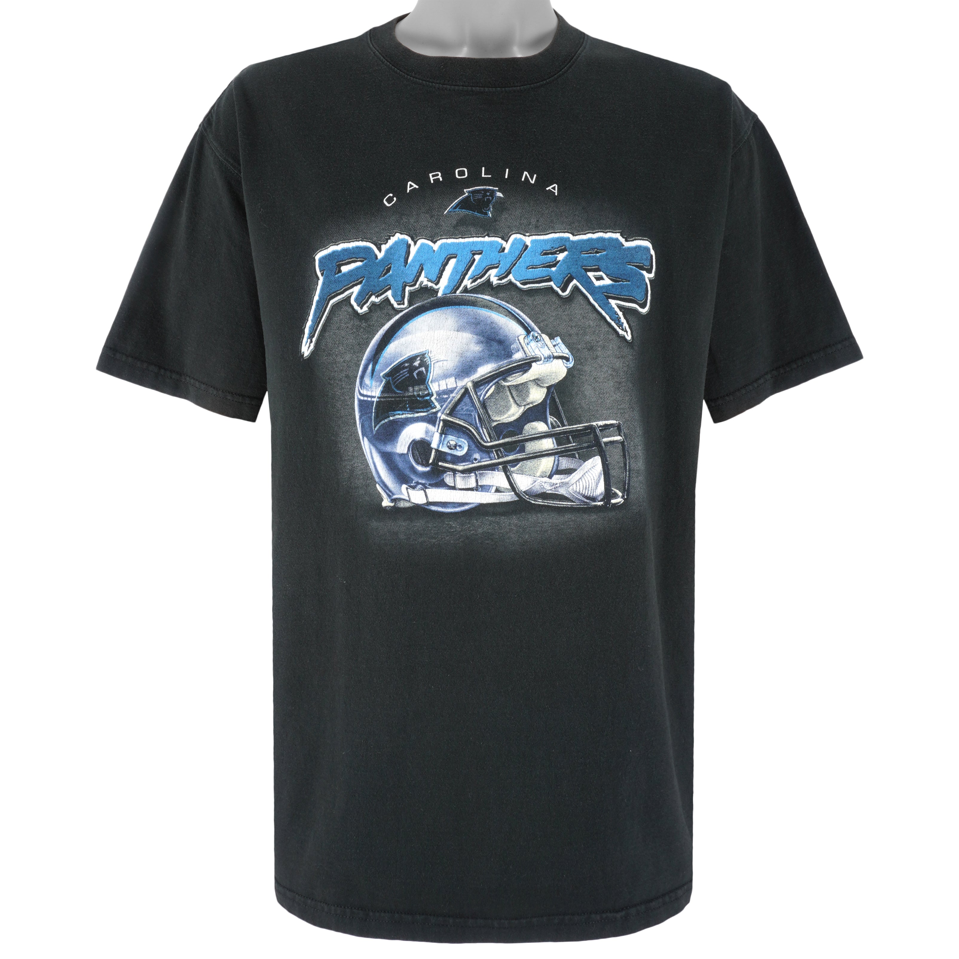 NFL - Carolina Panthers Helmet T-Shirt 1990s X-Large Vintage Retro Football