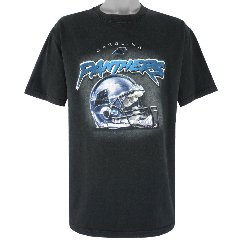 NFL - Carolina Panthers Helmet T-Shirt 1990s X-Large Vintage Retro Football