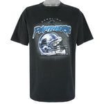 NFL - Carolina Panthers Helmet T-Shirt 1990s X-Large Vintage Retro Football