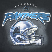 NFL - Carolina Panthers Helmet T-Shirt 1990s X-Large Vintage Retro Football