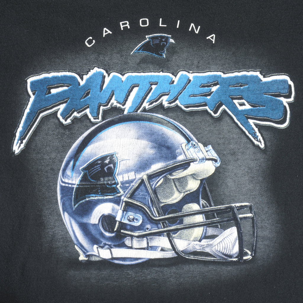 NFL - Carolina Panthers Helmet T-Shirt 1990s X-Large Vintage Retro Football