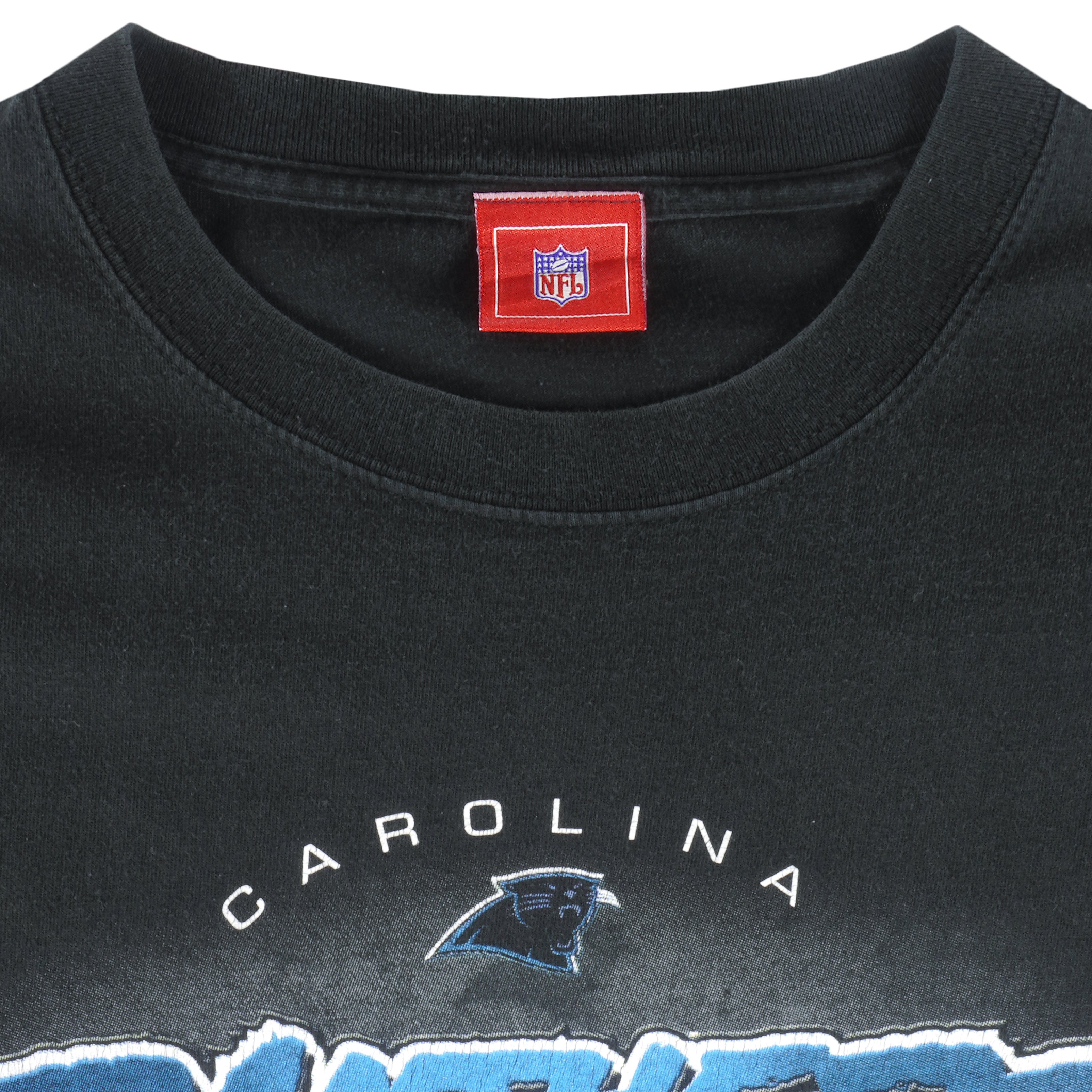 NFL - Carolina Panthers Helmet T-Shirt 1990s X-Large Vintage Retro Football