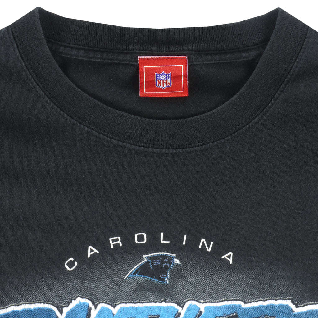 NFL - Carolina Panthers Helmet T-Shirt 1990s X-Large Vintage Retro Football
