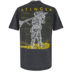 Vintage (Oneita) - Pasadena California 4th LAAD Stinger T-Shirt 1990s Medium Vintage Retro