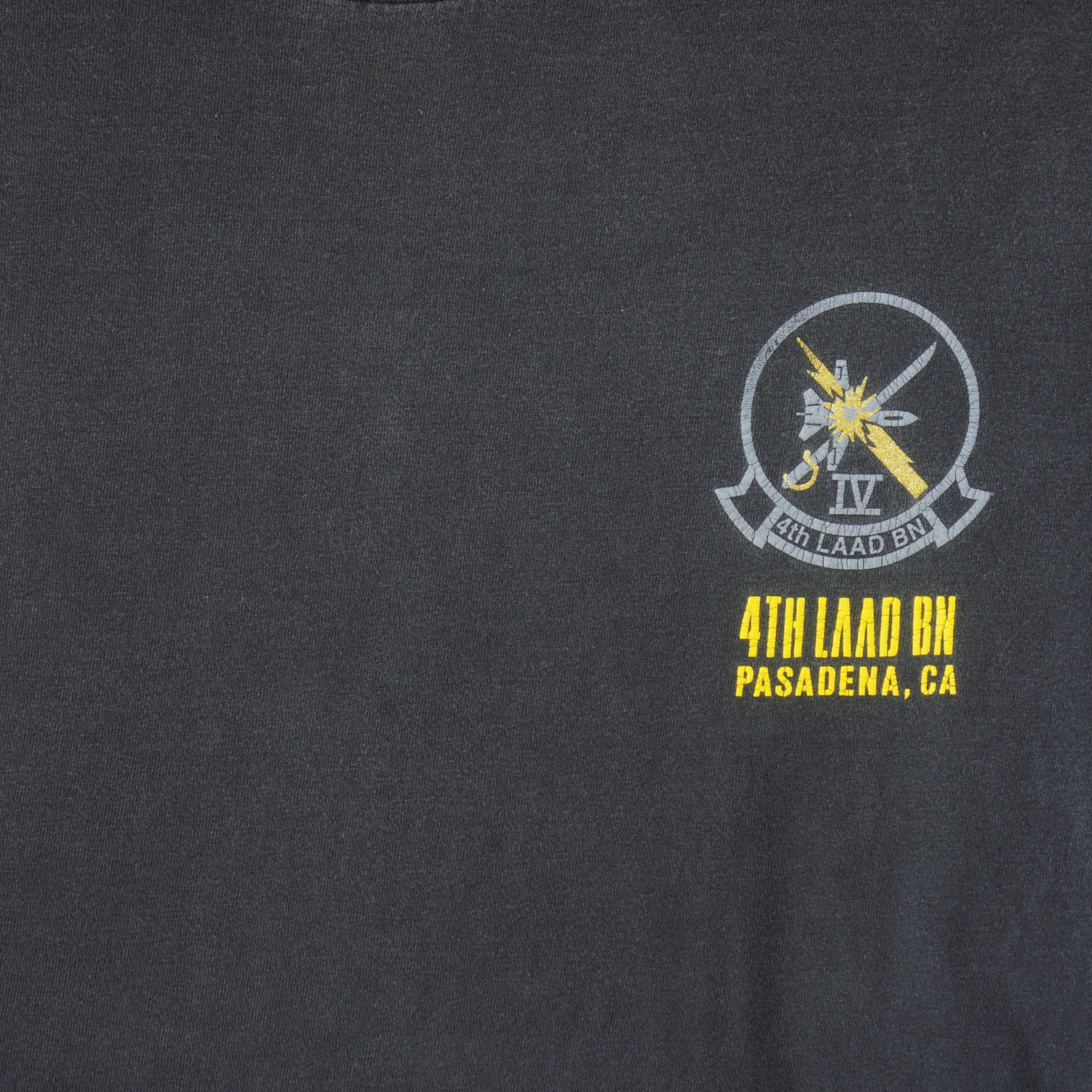 Vintage (Oneita) - Pasadena California 4th LAAD Stinger T-Shirt 1990s Medium Vintage Retro