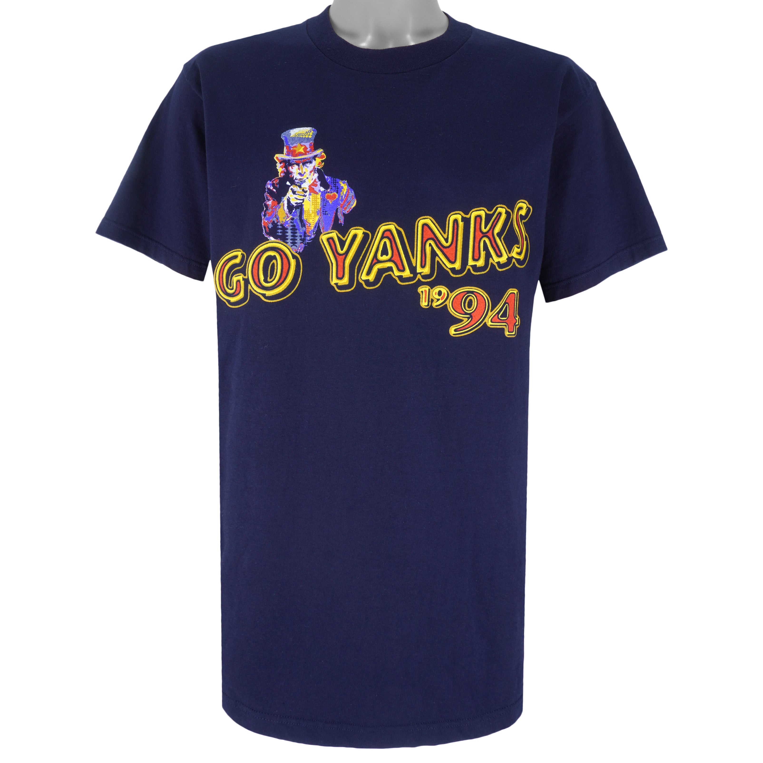 Vintage - Go Yanks Team USA Soccer T-Shirt 1994 Large Vintage Retro