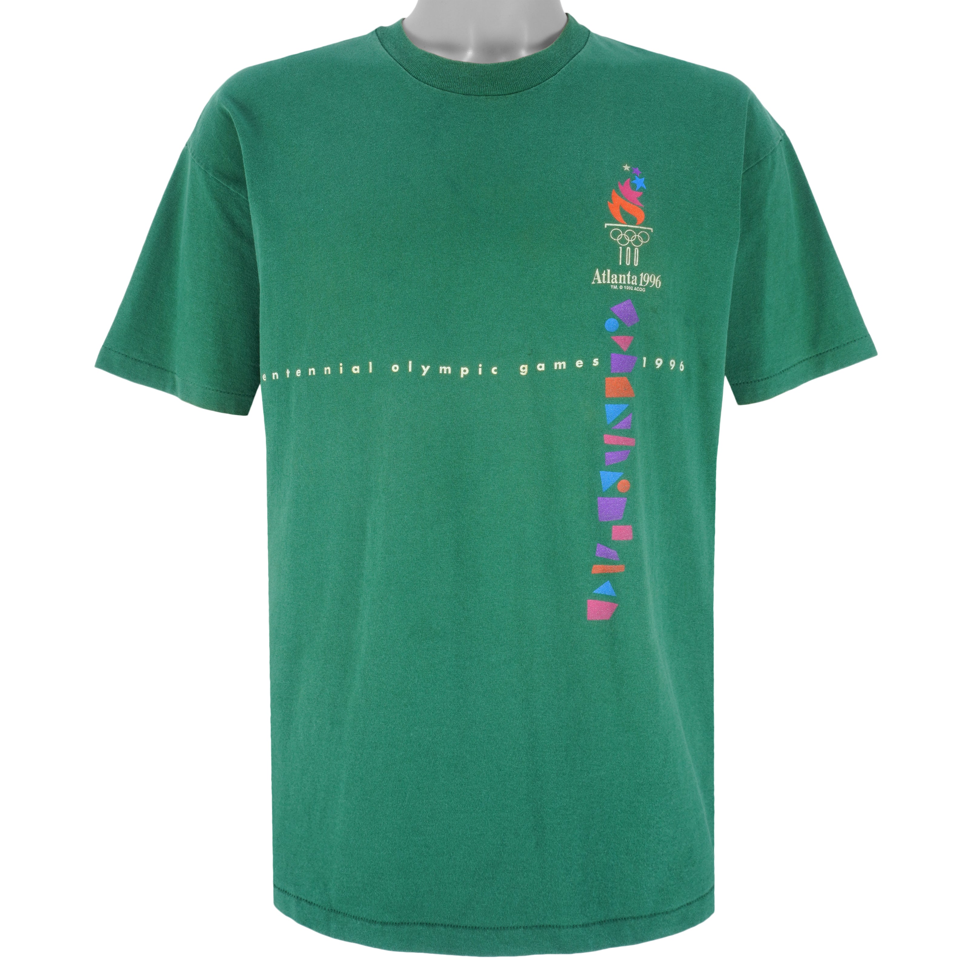 Vintage - Olympic Summer Games Atlanta T-Shirt 1996 X-Large Vintage Retro