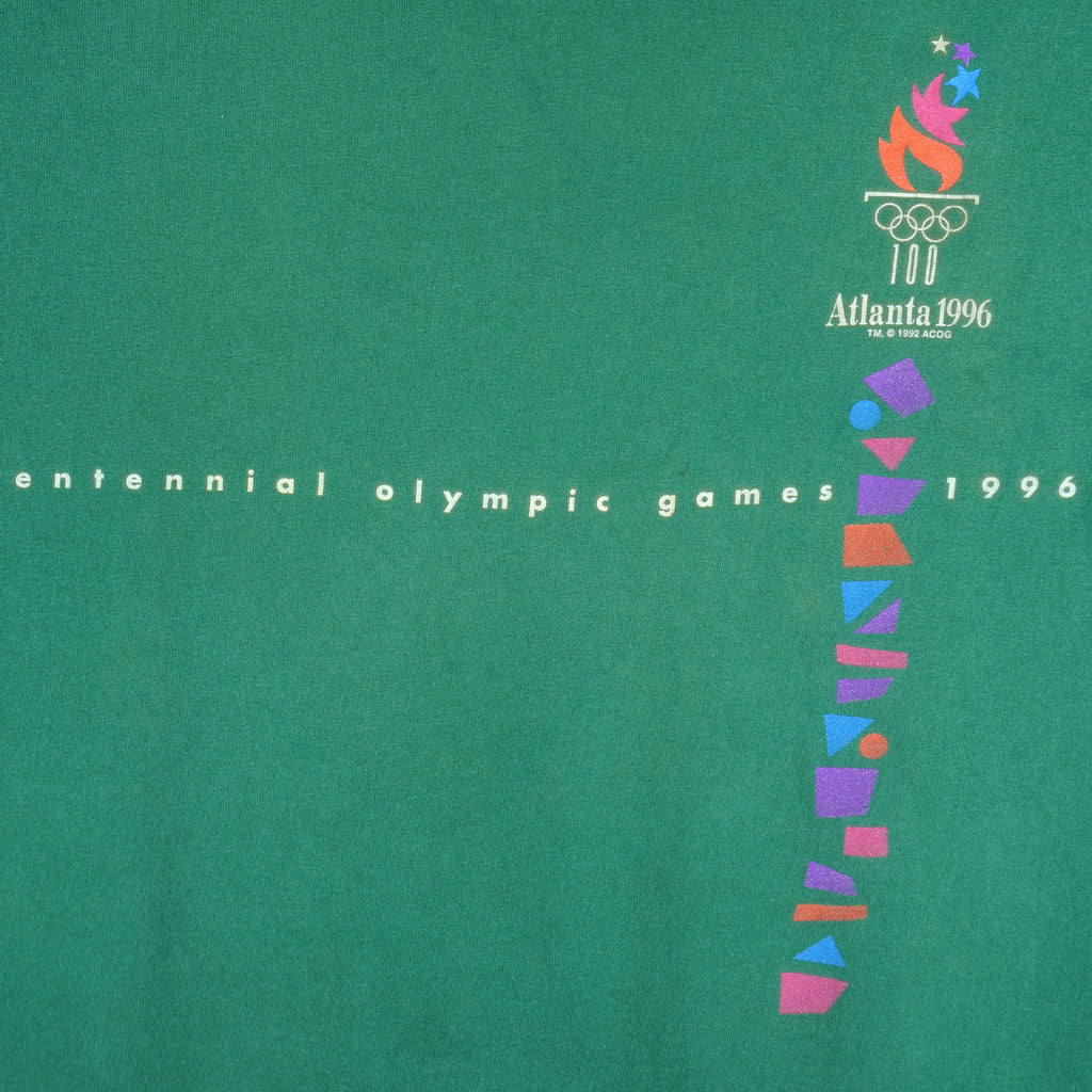 Vintage - Olympic Summer Games Atlanta T-Shirt 1996 X-Large Vintage Retro