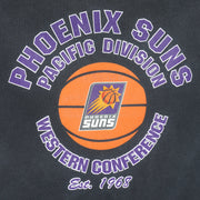 NBA - Phoenix Suns Pacific Division T-Shirt 1990s Large Vintage Retro Basketball