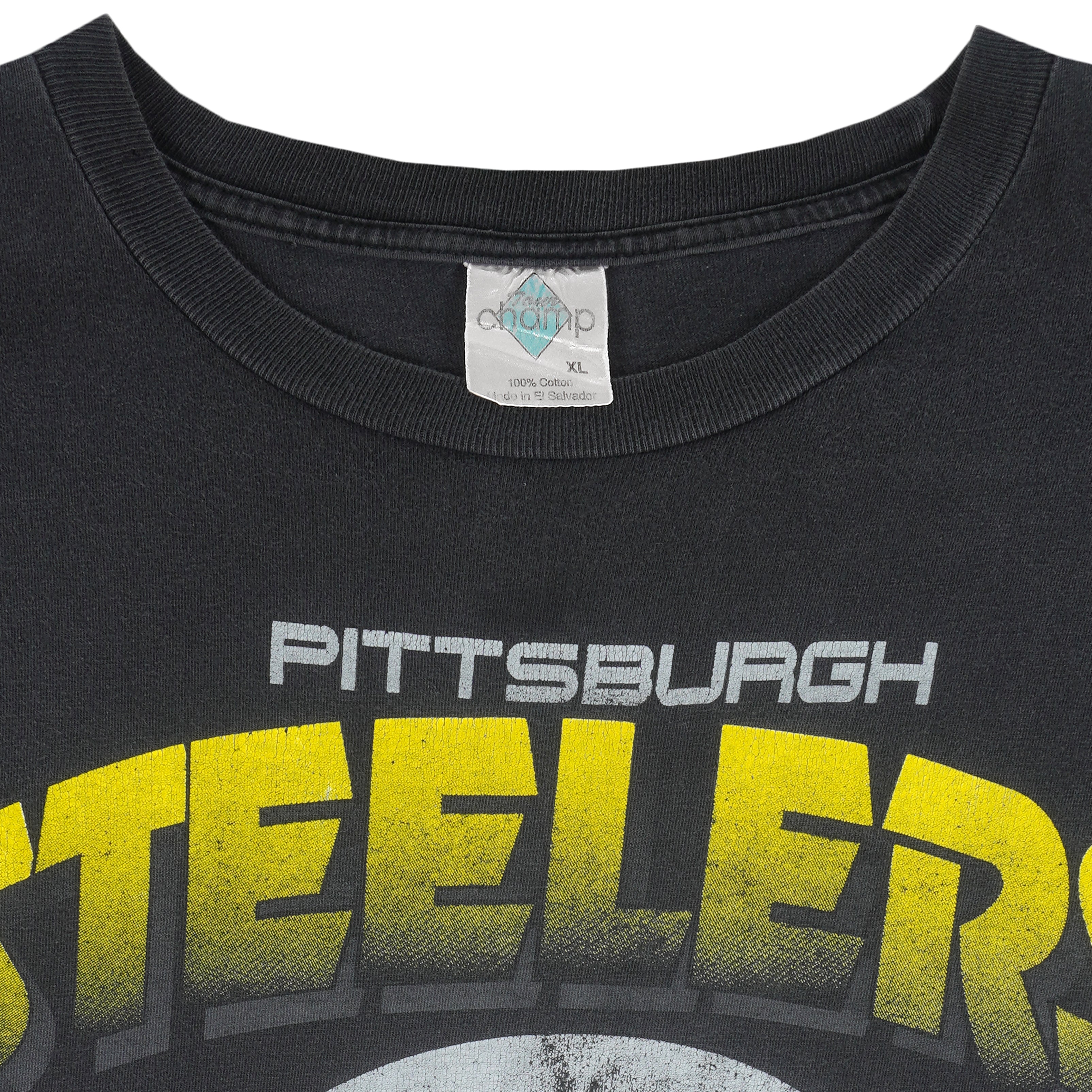 NFL (Champs) - Pittsburgh Steelers T-Shirt 1995 X-Large Vintage Retro Football