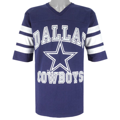 NFL (Logo 7) - Dallas Cowboys Football Jersey 1990s Large