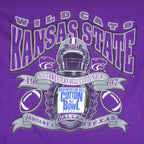 NCAA (Logo 7) - Kansas State Wildcats Cotton Bowl T-Shirt 1997 X-Large Vintage Retro Football College