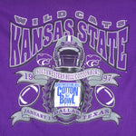 NCAA (Logo 7) - Kansas State Wildcats Cotton Bowl T-Shirt 1997 X-Large Vintage Retro Football College
