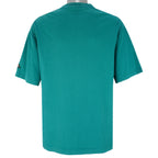 NFL (Logo Athletic) - Miami Dolphins Single Stitch T-Shirt 1993 Large Vintage Retro Football