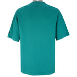NFL (Logo Athletic) - Miami Dolphins Single Stitch T-Shirt 1993 Large Vintage Retro Football
