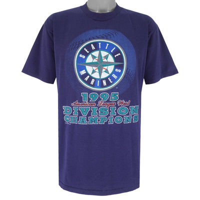 MLB (Oneita) - Seattle The Mariners Division Champions T-Shirt 1995 X-Large