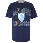 Champion - San Diego Chargers T-Shirt 1994 X-Large Vintage Football NFL
