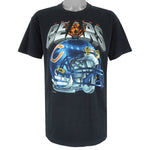 NFL - Chicago Bears Helmet Single Stitch T-Shirt 1994 Large