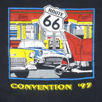 Vintage (Oneita) - Route 66 Convention Single Stitch T-Shirt 1995 Large Vintage Retro