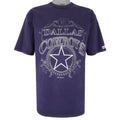 NFL (Logo 7) - Dallas Cowboys Spell-Out T-Shirt 1994 Vintage Football Large