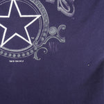 NFL (Logo 7) - Dallas Cowboys Spell-Out T-Shirt 1994 Vintage Football Large