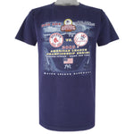 MLB (Majestic) - Red Sox Vs. Yankees AL Championships T-Shirt 2003 Medium Vintage Baseball