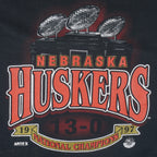 NCAA (Art-Fx) - Nebraska Huskers National Champions T-Shirt 1997 XX-Large Vintage College Football