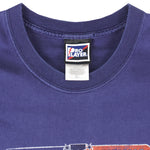 NFL (Pro Player) - Denver Broncos Western Division Helmet T-Shirt 1990s Large Vintage Football