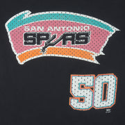 Starter - San Antonio Spurs 50 Basketball T-Shirt 1990s Large Vintage Retro Basketball