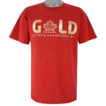Nike - Canada Gold Olympic Champions T-Shirt 2010 Large Vintage Winter Games