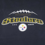 NFL - Pittsburgh Steelers Spell-Out T-Shirt 1990s Vintage Football Large