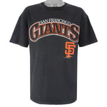 MLB (Logo 7) - San Francisco Giants Spell-Out T-Shirt 1988 X-Large Vintage Baseball