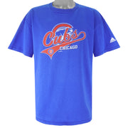 Adidas - Chicago Cubs Spell-Out T-Shirt 2005 X-Large Vintage Baseball MLB