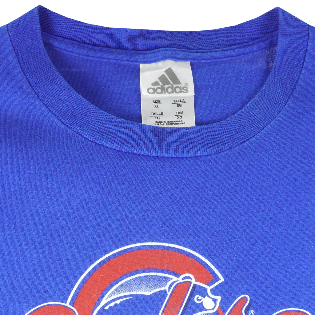 Adidas - Chicago Cubs Spell-Out T-Shirt 2005 X-Large Vintage Baseball MLB