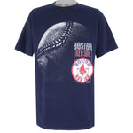 MLB (Pro Player) - Boston Red Sox Single Stitch T-Shirt 1993 X-Large Vintage Retro Baseball