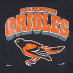 MLB (Nutmeg) - Baltimore Orioles Cal Ripken No.8 T-Shirt 1995 Large Vintage Retro Baseball