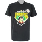 MLB (Trench) - Pittsburgh Pirates Single Stitch T-Shirt 1988 X-Large Vintage Retro Baseball