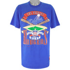 MLB (Nutmeg) - LA Dodgers Single Stitch T-Shirt 1990s X-Large Vintage Retro Baseball