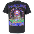 Starter - Philadelphia Phillies Champs Single Stitch T-Shirt 1993 Large Vintage Retro Baseball